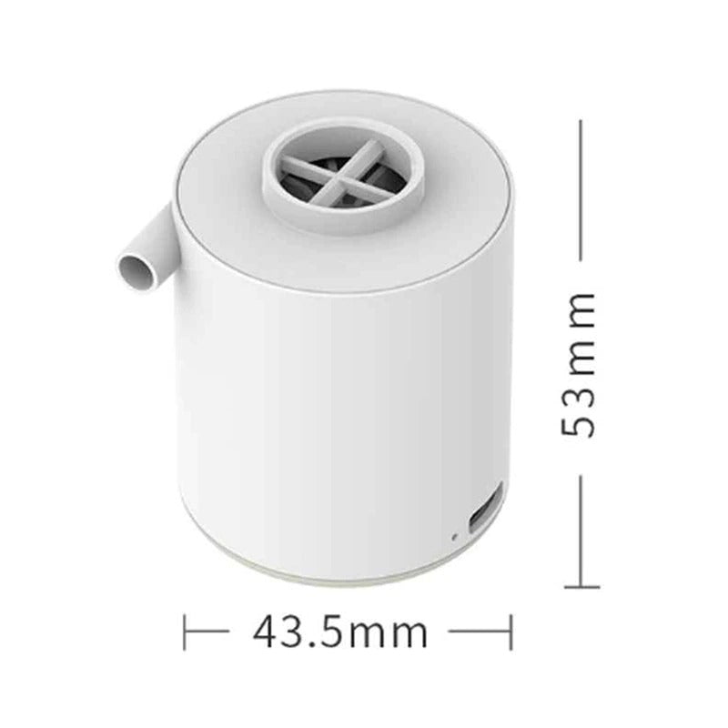 3-in-1 Mini Portable Air Pump with Camping Light 3-in-1 Mini Portable Air Pump with Camping Light